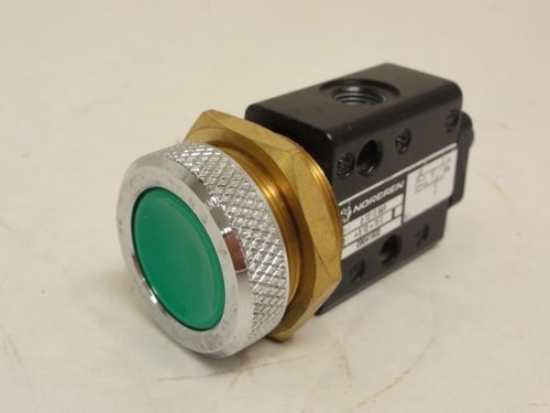 206406 Old-Stock; Norgren 3041502 Federrückschlagventilschalter; grün; 2-10 BAR - Bild 1 von 5