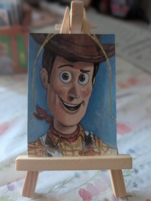 2025 Topps Toy Story 30 Years Woody 1/1 Original Sketch Card Pixar RARE Disney