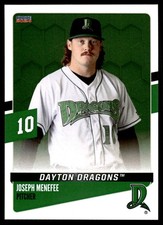 2024 Joseph Menefee Choice Minor League Rookie Reds Dayton Dragons