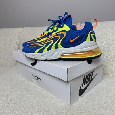 Nike Air Max 270 React ENG CD0113-401 Blue Volt Orange Size 13 With Box