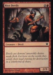 Riot Devils #160 Innistrad Magic: The Gathering