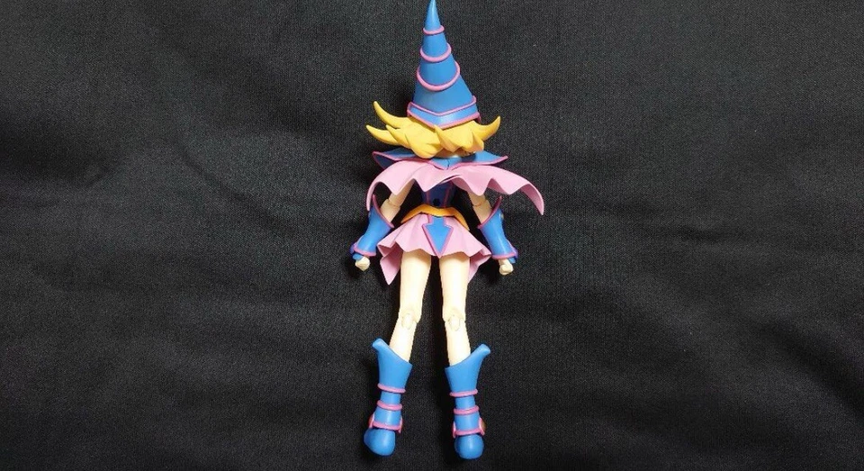Figma 313 Yu-Gi-Oh! 深黑色魔术师女孩玩具人偶 JP 全新 — 第 4/4 张图片