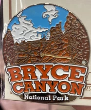Round Bryce Canyon National Park Hiking Staff Stick Medallion NEW