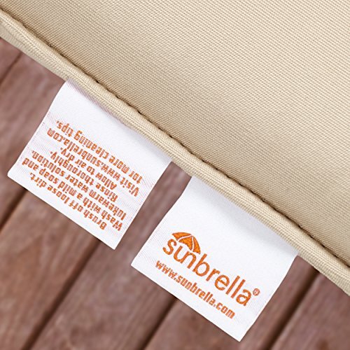 Indoor Outdoor Sunbrella Lumbar Pillows, Set of 2, 12 x 18, Blue/Green - Picture 3 of 6