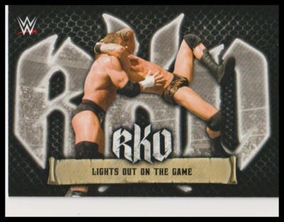 2021 Topps WWE RKO Outta Nowhere #RKO4 Randy Orton / HHH