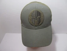 Highland Tactical Spartan Olive Mesh Snapback OSFM Cap Hat
