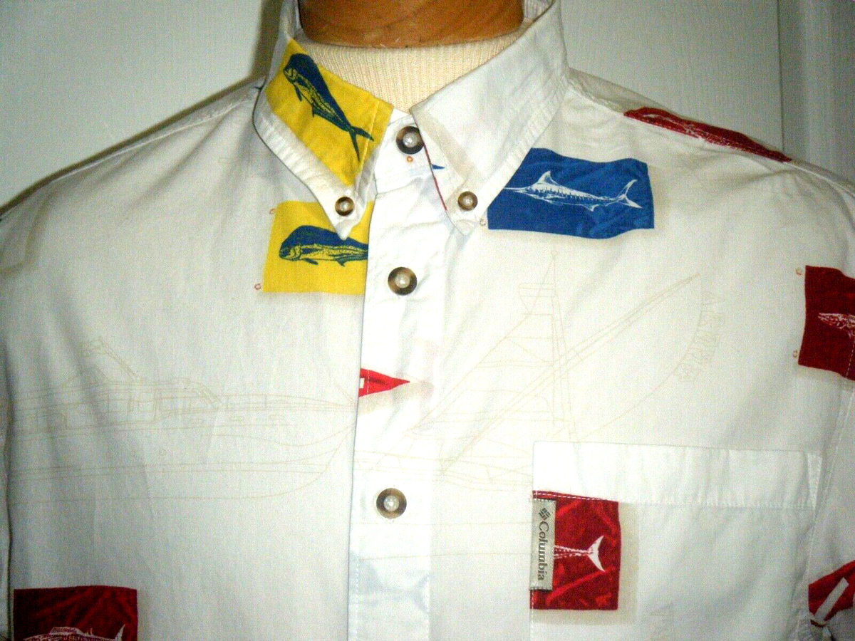 Chemise homme Columbia River Lodge manches courtes boutonnée devant