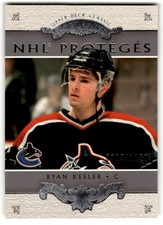 2003-04 Upper Deck Classic Portraits Proteges Ryan Kesler Rookie /1150 #192