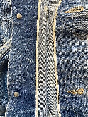 Vintage 60s Wrangler Selvedge Denim Western Jacket Redline Vintage 60s Wrangler Selvedge Denim Western Jacket Redline
