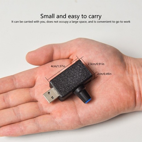 USB Fan Speed Regulators 5V for Enhances Cooling in Computers and Phones - Photo 5/8