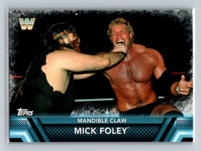 2017 Topps WWE Mandible Claw Mick Foley Card #F-21