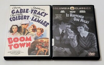 Boom Town (1940) & It Happened One Night DVD Clark Gable - Classic DVD Movies