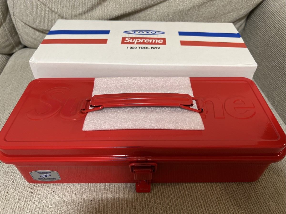 Supreme TOYO Steel T-320 R Tool Box Trunk EXCLUSIVE T-320R - Red