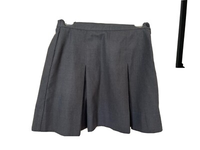 LANDS' END Dark Gray UNIFORM SKIRT Women's S-M