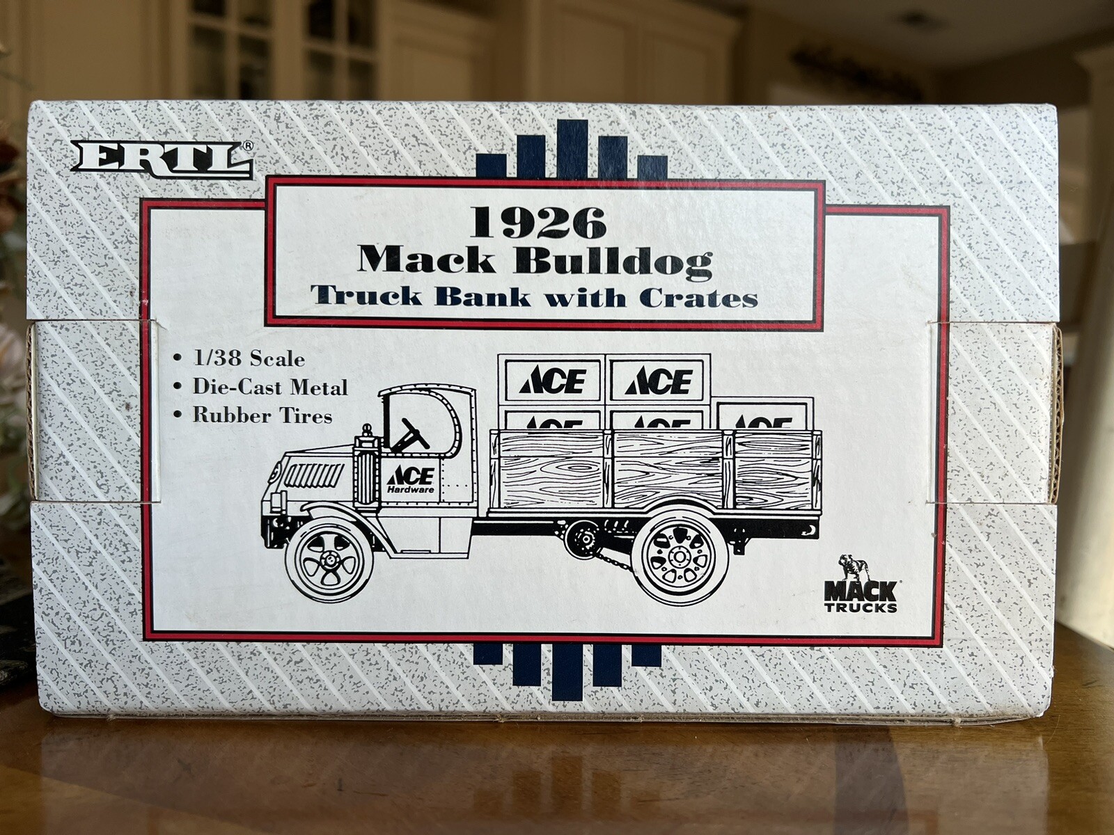 ERTL 1990 ACE HARDWARE - Camion Mack + Remorque - Diecast 1/64 - Limited Edition