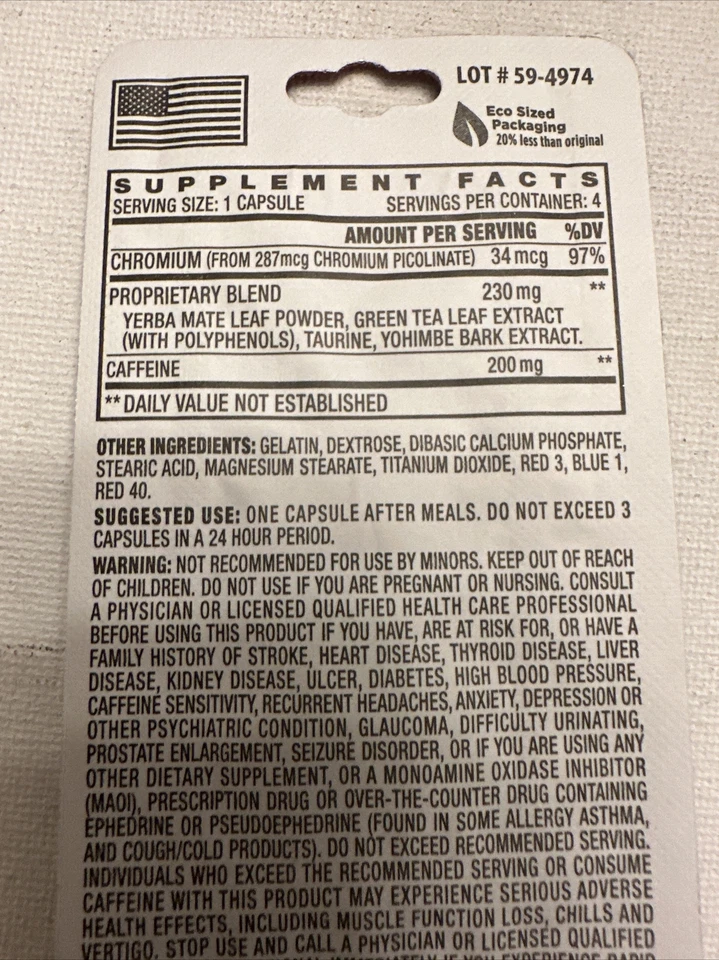 STACKER 3 XPLC Weight Loss Energy  12 Packs Of 4-48 Pills Free Ship Wholesale - Image 2 of 4