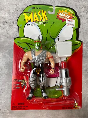 Vintage The Mask Animated Series Sargent Mask Action Figure 1997
