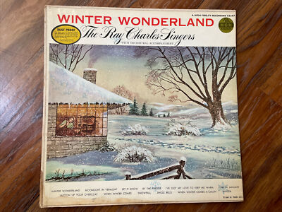 Ray Charles Singers    Winter Wonderland 1956 MGM E3387 Jacket/Vinyl VG