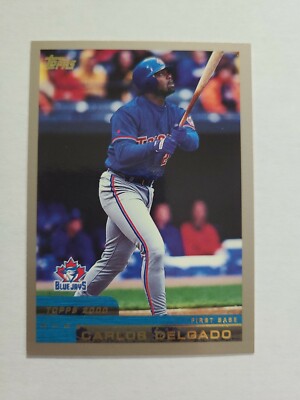 CARLOS DELGADO 2000 TOPPS BASEBALL CARD # 93 E2036