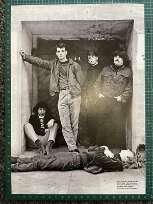 The Warlocks Grateful Dead A4 Original Mojo Magazine Poster Skull And Roses