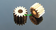 1pcs 15T 0.5M 153A motor spindle gear Brass gear Toy Transmission accessories