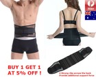 <!--F#f_0-->Lumbar & Lower Back Support Brace Strap Belt Pain Relief Posture Waist Trimmer<!--F/-->
