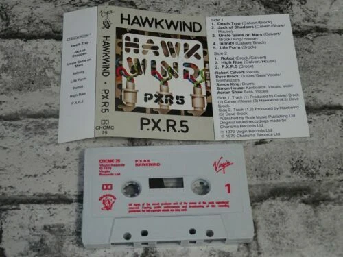 Hawkwind Music Cassettes