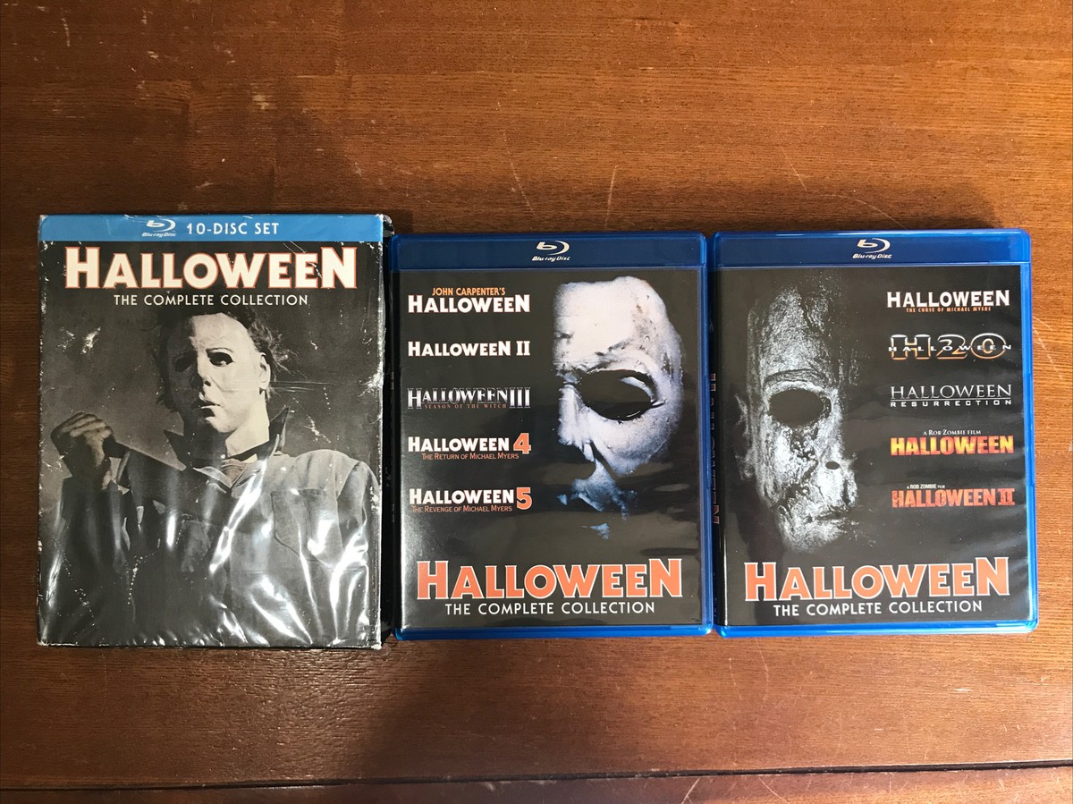 Halloween: The Complete Collection (Blu-ray Disc, 2014, 10 Halloween: The Complete Collection (Blu-ray Disc, 2014, 10