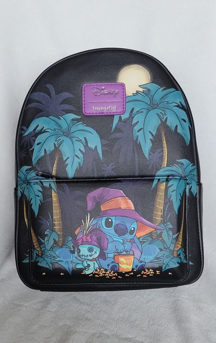 NEW Loungefly Disney Lilo & Stitch Scrump Trick Or Treat Halloween Mini Backpack Limited Edition Lilo & Stitch Scrump Plush Cosplay Mini Backpack main image 3