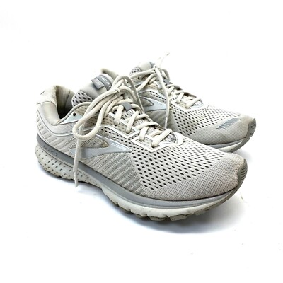 Brooks Ghost 12 Women's Size 10 Medium White Mesh Breathable