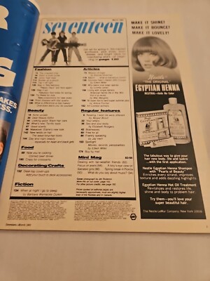 1983 March, Seventeen Magazine, That 50's Look Is Here (MH24) | eBay