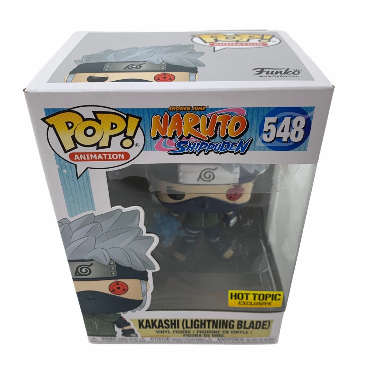  Funko Pop Animation: Naruto Shippuden - Kakashi with Lightning  Blade Collectible Figure, Multicolor : Toys & Games