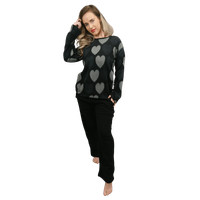 Womens Pyjama Set Loungewear Soft Warm Fleece PJS Nightwear Ladies Plus UK 8-22