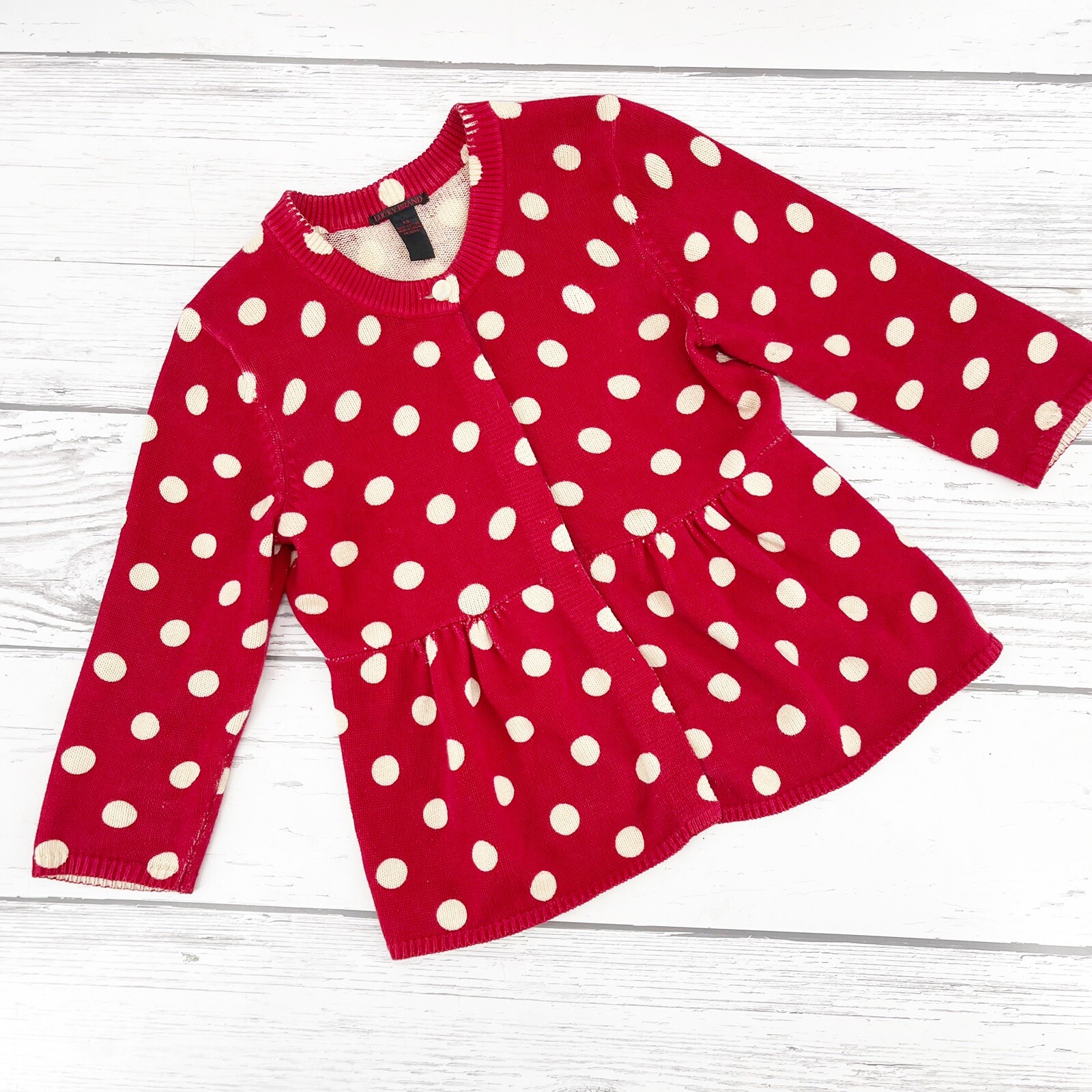 Women's Lucky Brand Sz XS Polka Dot 