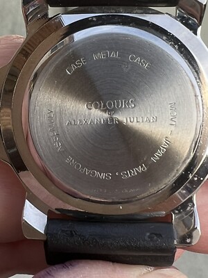 Vintage Colours By Alexander Julian Quartz Men display picture 1