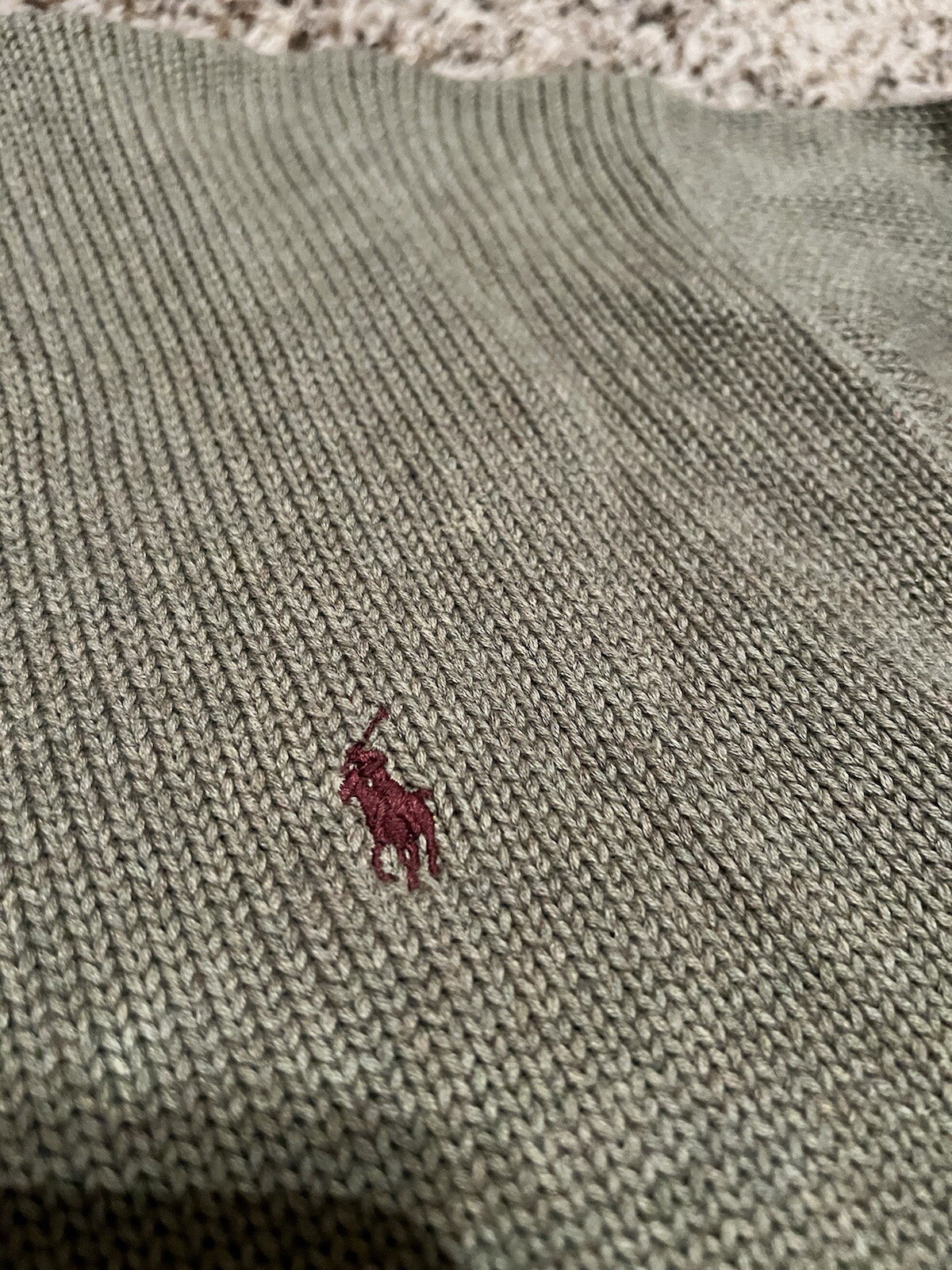 Ralph Lauren Felpa Uomo Taglia XL Pony Girocollo Maglia Preppy