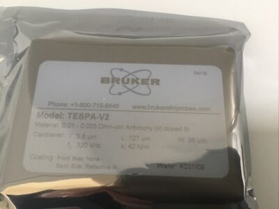 Bruker TESPA-V2 AFM unmontierte Silikonsonden für Abgriffsmodus in Luft, 10er Pack