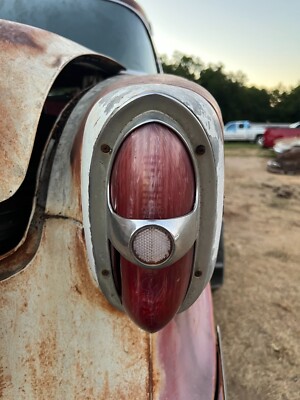 1955 Hudson Hornet Tail Light Assembly - Bezel, Quarter Extension, Housing Right