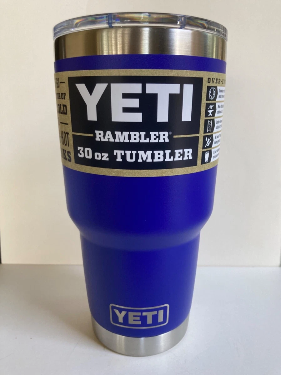 YETI Rambler 30 oz Tumbler w/ Magslider Lid Offshore Blue-Limited Edition