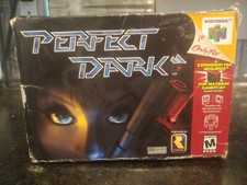 PERFECT DARK Nintendo 64 N64 Game Original 2000 RAREWARE Cardboard Collector BOX