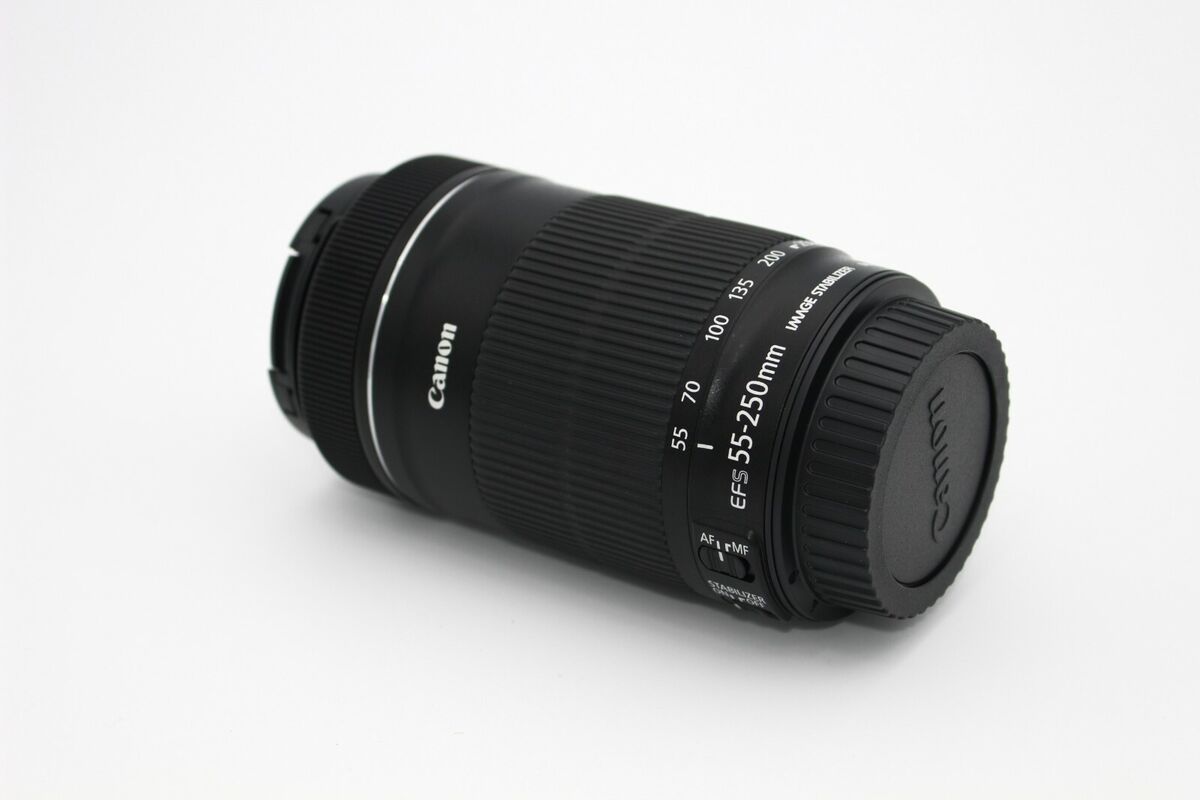 NEW.. Canon EF-S 55-250mm F4-5.6 IS STM Telephoto Zoom Lens. 2 Year Warranty