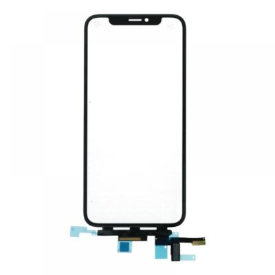 Für iPhone X - Touchscreen Digitizer & Top Glas Objektiv - Blaufilm - keine OCA