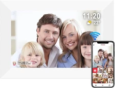 Wifi 10.1" Touch Screen Digital Photo Frame,32Gb Frameo Digital Picture Frames w