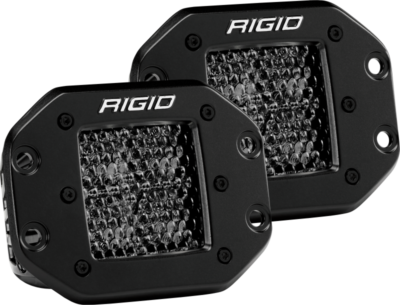 #ad #ad Rigid Industries 212513BLK D series Pro Spot Diffused Midnight Flush Mount Pair $279.99