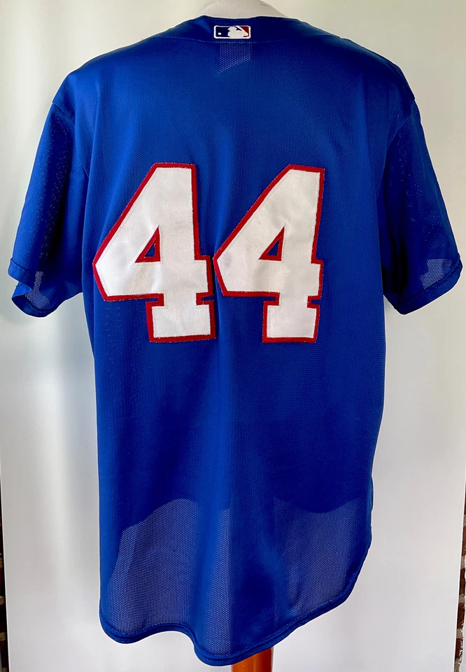 Majestic Authentic Texas Rangers Batting Practice Stitched Jersey Size XL - Image 2 of 4