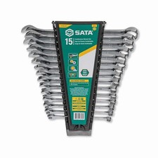 15 Piece 12 Point Combination Wrench Set| Metric Sizes 8mm - 22mm| Off Corner Lo
