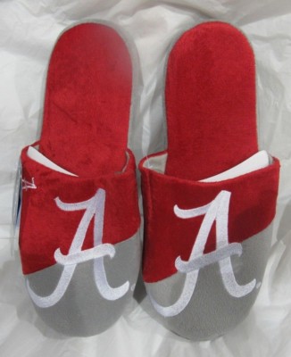 NCAA Colorblock Slippers by Forever Collectibles -Select- Team Then Size Below