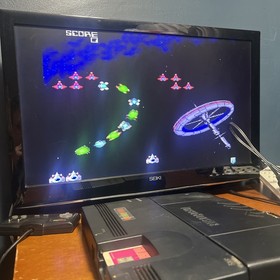 GALAGA &rsquo;90 (Turbo Grafx 16, 1989) Hu Card Cartridge Only Tested Works