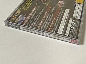 Sega Saturn Capcom Generation Vol. 2 Demon World And Knights With Obi Postcard S