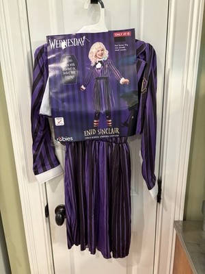 NWT Wednesday Brand Costume Enid Sinclair Child School Uniform Costume Halloween